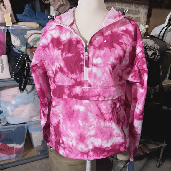 Champion made ATHLETIC-WEAR WATER + WIND RESISTANT rain jacket lightweight - Picture 1 of 7